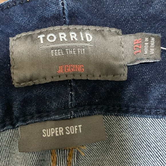 Torrid jegging /blue/ 12R - Picture 4 of 7